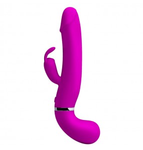 PRETTY LOVE - Spray Water Vibrator Wand Masturbator (Chargeable - Purple)